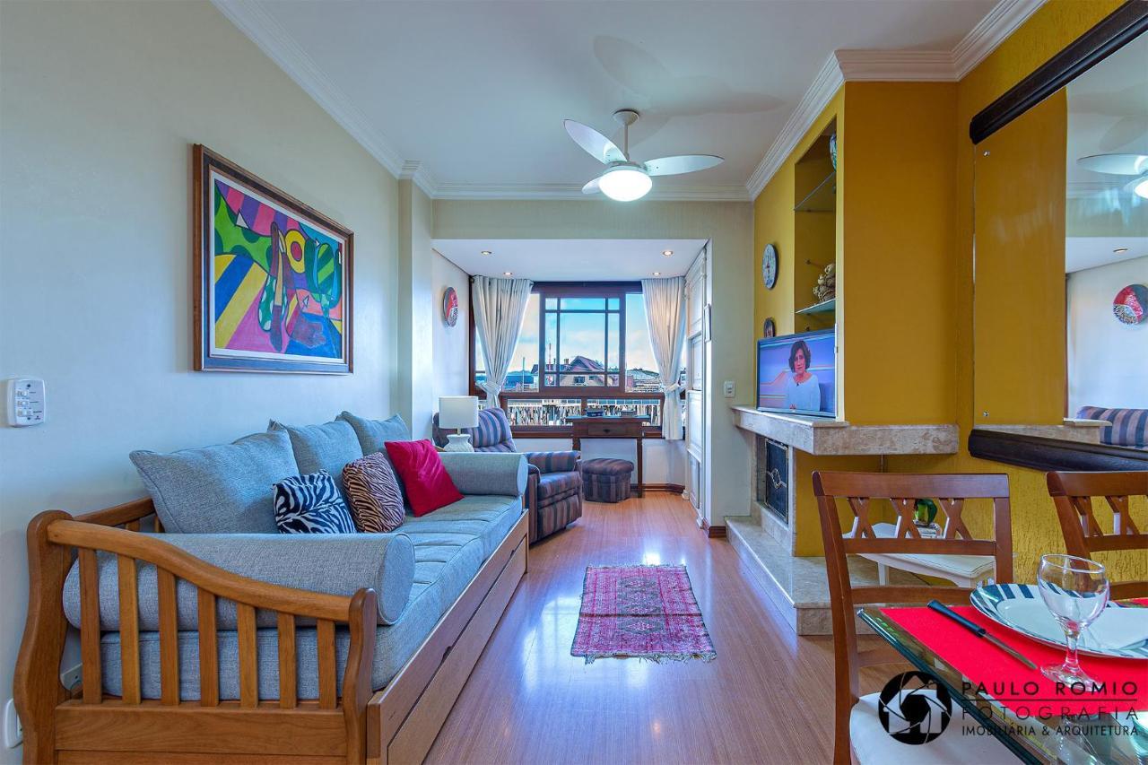 Apartamento Temporada Gramado Prox. Rua Coberta Bagian luar foto